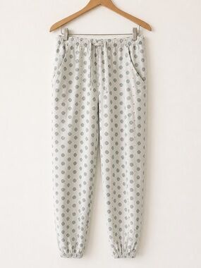 Ali Golden Silk Jogger Pants Size XS‎